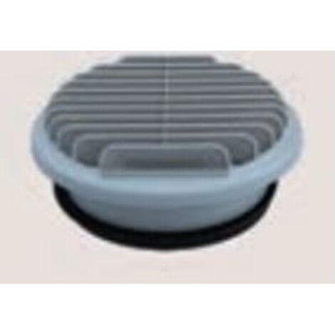 Grille d'entrée et sortie d'air murale PVC - Ø 160 mm - THERMOR - 900373 (1/2)