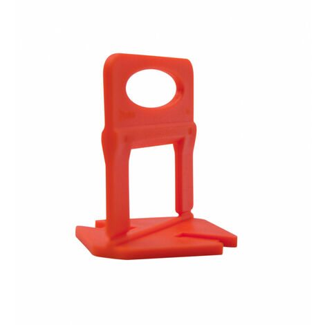 Edma – Clips pour système auto-nivelant 2 mm – Lot de 250 pièces – Pour carrelage en intérieur et extérieur – Installation facile et rapide