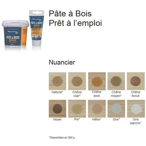 Pâte à bois - Chêne doré - 250g