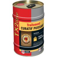 Traitement curatif pour bois très infestés – Spécial charpentes et poutres – Application facile – Résultat durable – Cecil