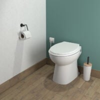 Aquacompact Silence + - WC broyeur intégré avec option lave-mains - Fabrication Française