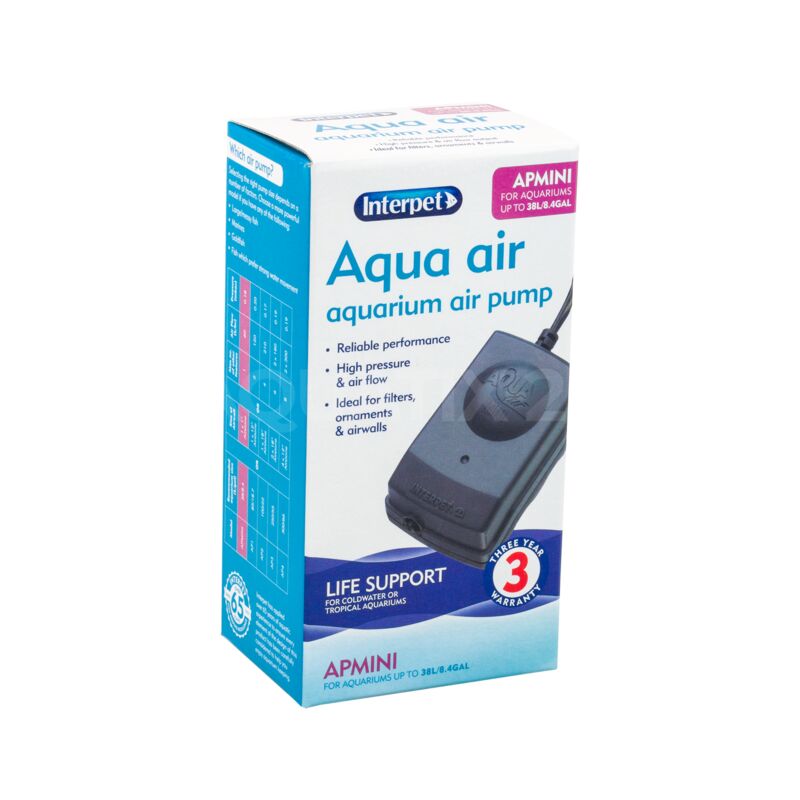 Interpet Aqua Air Aquarium Air Pump AP Mini