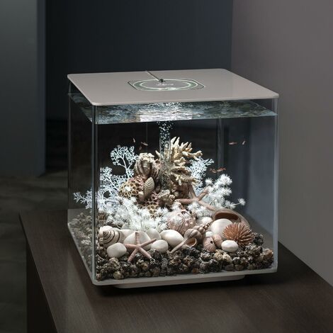 biOrb CUBE 60L Aquarium White with MCR Lighting