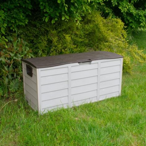 KCT Brown Garden Storage Box