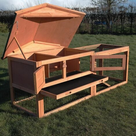 KCT Verona - 5Ft Pet Hutch With Run