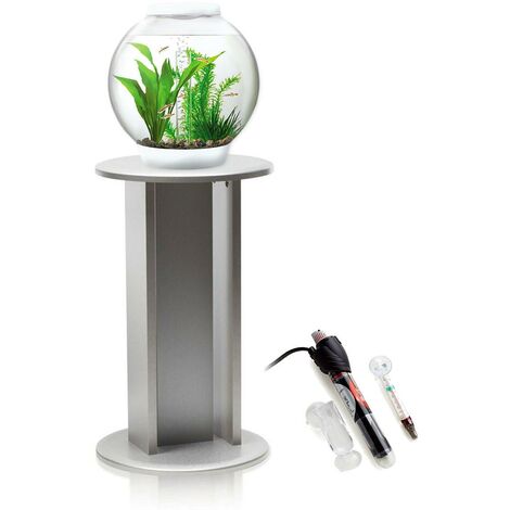 biOrb AIR 60 LED Terrarium With LED Lights - Acrylic, White