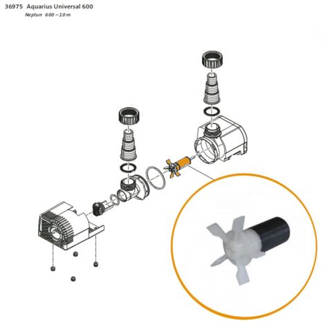 Impellor For Aquarius Universal Neptun Part Oase