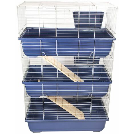 Triple sales rabbit cage