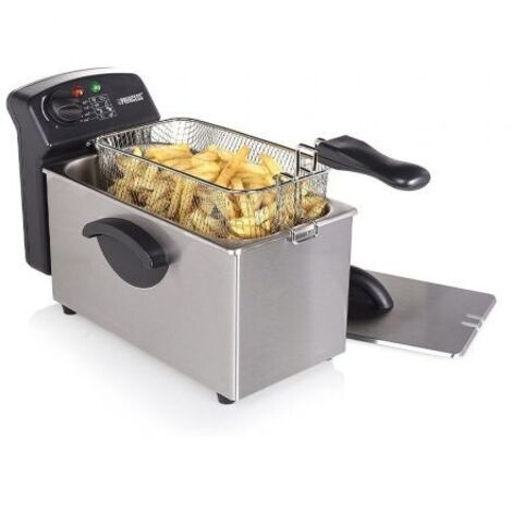 Princess Family Castel Friteuse 3 L Acier Inoxydable (1/5)