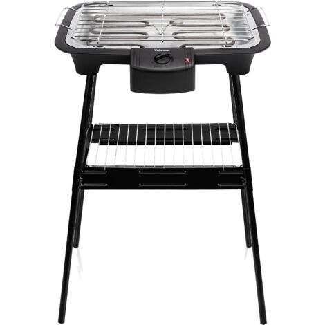 Tristar – Barbecue électrique 2000W BQ2883 – Surface de grill 38 x 22 cm – Bac de récupération facile à nettoyer – Pieds antidérapants - S280342
