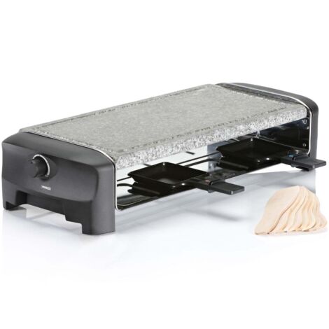 Princess 162830 Appareil à raclette 8 poêlons noir