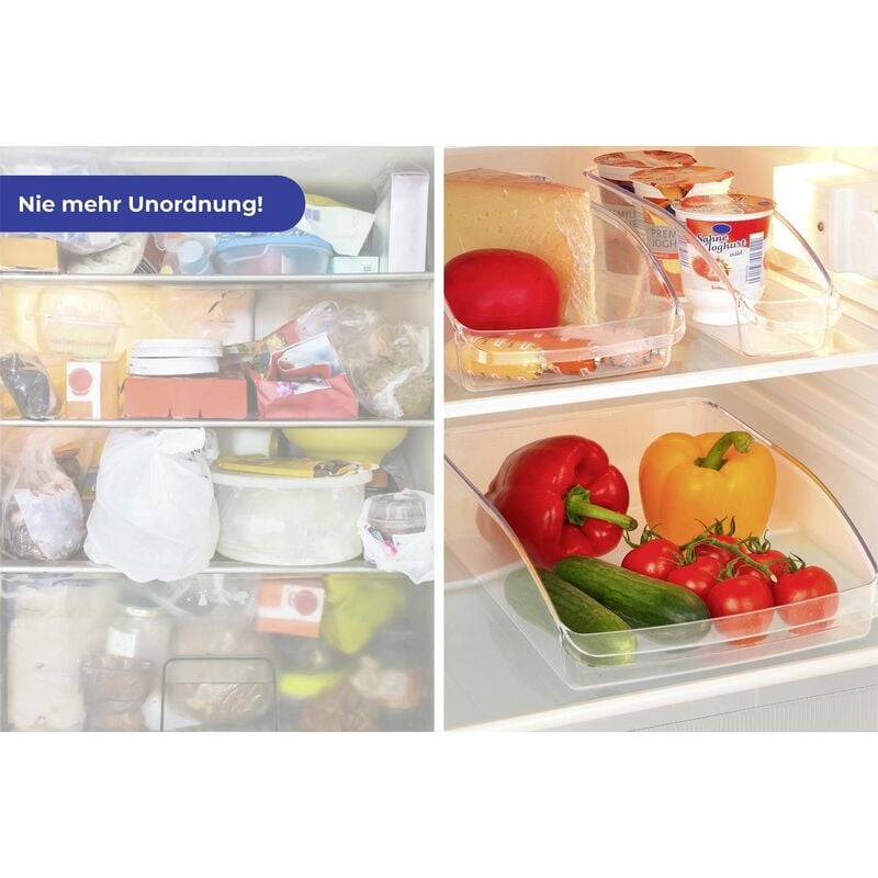 Kit d'organisation pour réfrigérateur, 3 pièces
