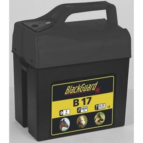 Accumulateur "Blackguard B17" pour clôture électrique - 9V BlackGuard