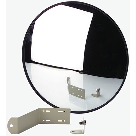 Miroir convexe de sécurité et surveillance - sortie de garage, parking, pointe de vente - 36 cm Westfalia