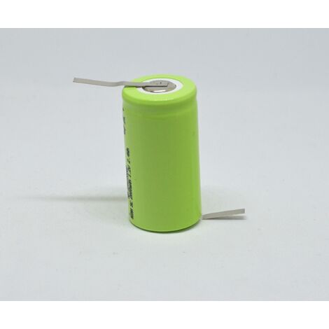 Pile rechargeable Ni-Mh AAA 1,2V 600mAh avec languettes à souder