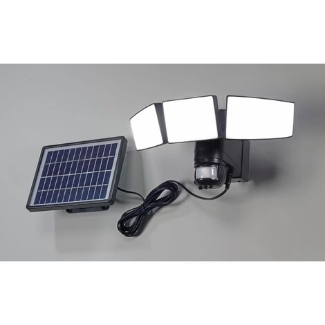 Projecteur Solaire LED 9 W avec détecteur de mouvement - Ribiland