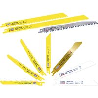 WILPU Sabre Lame de scie-Set Bois 3 pièces 3 Pièce Recipro-Lames de scie Assortiment