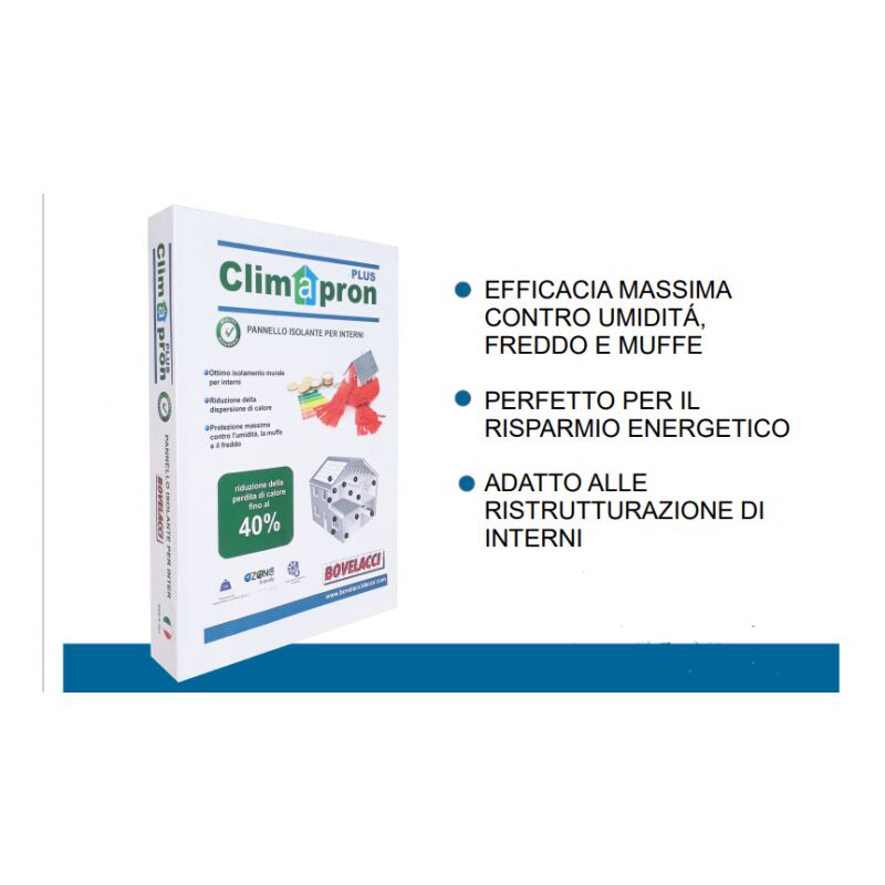 Climaform pannello isolante per interni 3mm