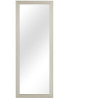 Spiegel 36,5xH126,5cm Wandschmuck Barspiegel Frisierspiegel Hängespiegel Weiß 