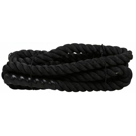 Battle rope corde ondulatoire longueur 15 mètres diamètre 38 mm