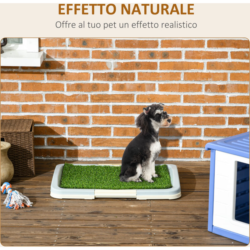 Vasino Per Cani Con Vassoio - Training Box Per Cuccioli, Facile Da Pulire - Foto 10