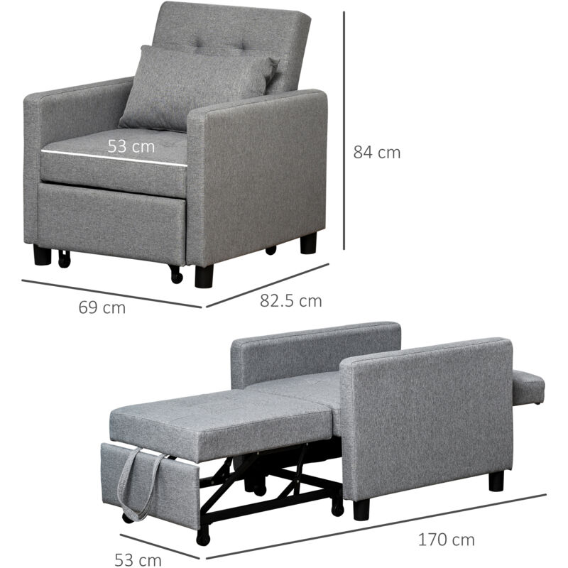 Tavolino Salotto Grigio Cemento 57x57cm - Legno Multistrato Moderno - Foto 9