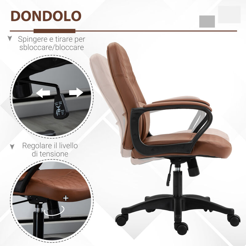 CLP Poltrona Ufficio Power In Similpelle Bianca, Ergonomica Reclinabile Con Poggiapiedi Estraibile E Braccioli - 2