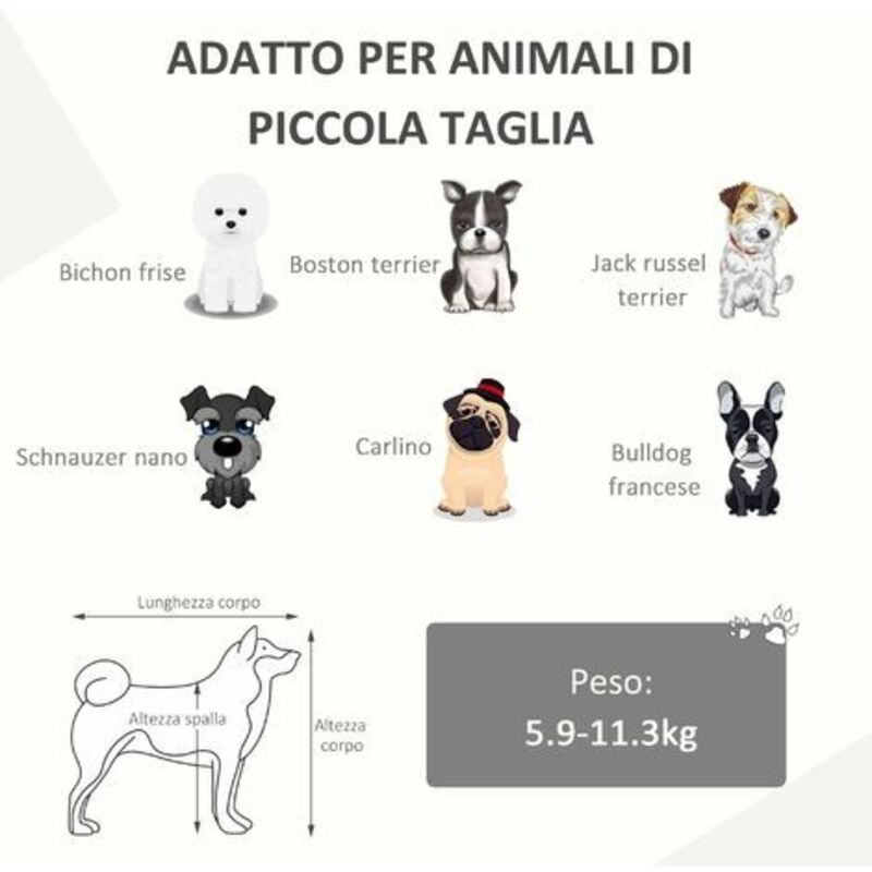 Trasportino Morbido Gatti Trasportino Per Cani E Gatti Duuclume - Morbido, Pieghevole E Sicuro Per Auto Gabbia Viaggio Per Cani Gatti - Foto 9