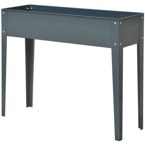 Fioriera Rettangolare In Argilla JonesHouseDeco – Alta 38 Cm, Con Fori Di Drenaggio, Per Interni/esterni - 6