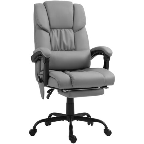 Vinsetto Sedia Da Ufficio Ergonomica In Rete Nera, Altezza Regolabile (120-133 Cm), Con Braccioli Girevoli, Supporto Lombare E Funzione Reclinabile, Portata 120 Kg - 5