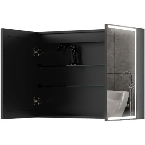 Specchiera Bagno Contenitore Anta Destra | Mercatone Germanvox