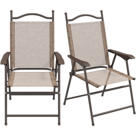 Outsunny Set Di 2 Sedie A Sdraio Pieghevoli Da Giardino – Schienale Alto Regolabile (8 Posizioni) – Tettuccio Incluso – Struttura In Alluminio – Grigio
