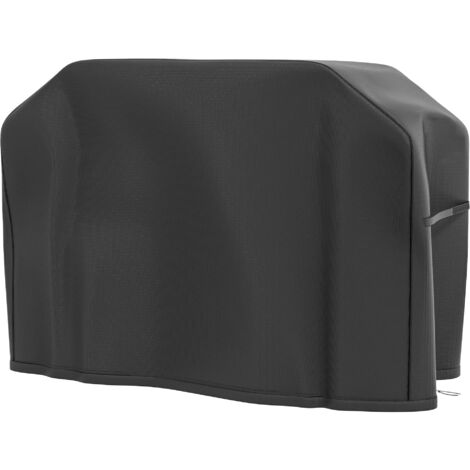 Coperture per barbecue Copertura per barbecue impermeabile Copertura per barbecue antivento e antistrappo con cinghie e borsa portaoggetti (145x61x117 cm