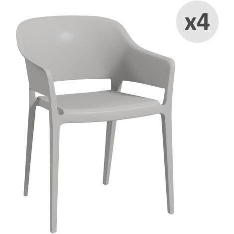 Outsunny Set 2 Sedie Pieghevoli Da Giardino – Con Braccioli, Tessuto Traspirante, Grigio