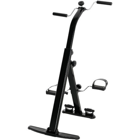 SPORTNOW Cyclette Pieghevole Riabilitativa Schermo LCD e Manubrio Regolabile