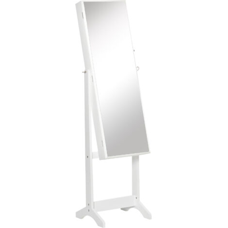 Portagioielli Da Tavolo Avilia Con Specchio E Fori Per Orecchini - Design Occhio In Metallo Dorato, 29x12.5 Cm, Organizer Di Lusso Per Collane E Bracciali - 4