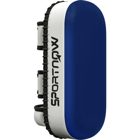 SPORTNOW Colpitore Boxe e Muay Thai Rosso con Cinghie e Maniglia Blu