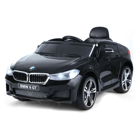 HOMCOM Auto Macchina 6 V Elettrica per Bambini Nero PP (1/5)