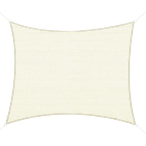 Outsunny Tenda Ombreggiante Balcone e Giardino Vela Parasole 3x4m