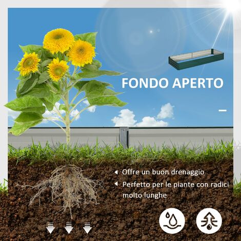 æ- Letto da giardino rialzato in tessuto,Borsa da giardino rotonda da 50 galloni in feltro per coltivazione di piante con etichette per fiori e pomodori vegetali