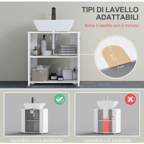 Cestino Pieghevole Per Rifiuti Alimentari Da Sottolavello, 13,6L Con Coperchio, Salvaspazio Per Armadio E Camper, Raschietto Integrato E Anello Per Sacchetti, Bianco