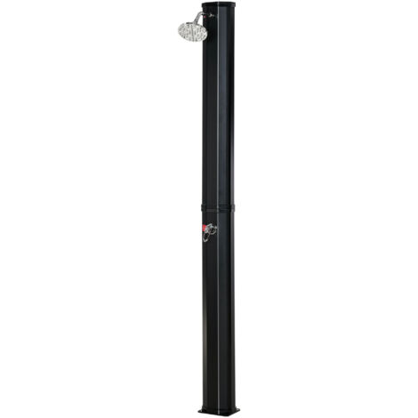 Outsunny Doccia Solare Riscaldata 55° Serbatoio 35 Litri