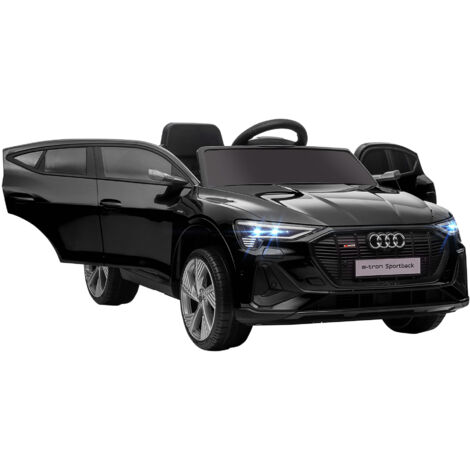 HOMCOM Macchina per Bambini 3-5 Anni 12V Telecomando Velocità 3-5km/h Luci LED