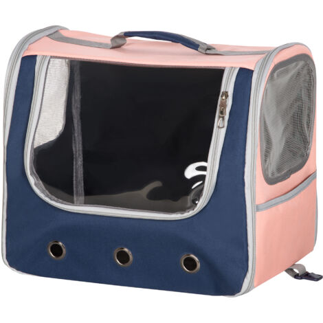Trasportino Per Animali Stefanplast Gulliver 1 - Rosa Cipria, 48x32x31 Cm, Fino A 6 Kg, Con Porta Metallo E Aggancio Cintura Auto - Foto 3