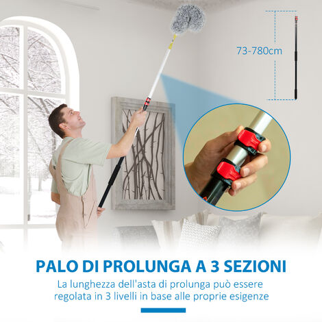 Kit Di Pulizia Per Condotti Asciugatrice 13 Pezzi – Spazzola Estensibile Fino A 12 Metri, Per Trapano O Manuale