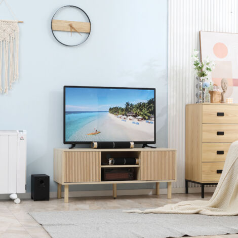 Il Numero 1 Del Risparmio-MOBILE PORTA TV FINO A 50 CON VANI APERTI E Armadietti Con Anta Scorrevole Main 510