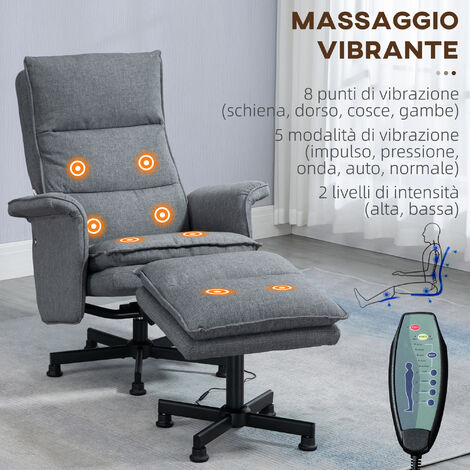 Telecomando Ricambio Per Poltrona Massaggiante 6806 – 8 Pulsanti, 4 Pin, Modello Compatibile 989