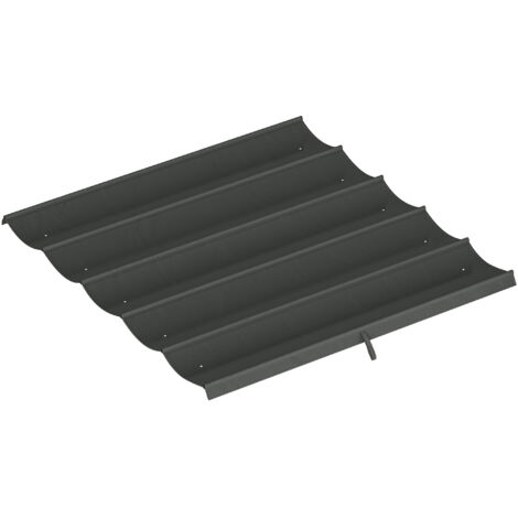 Outsunny Tetto di Ricambio per Gazebo da 3x3 m con Tessuto Traspirante Grigio