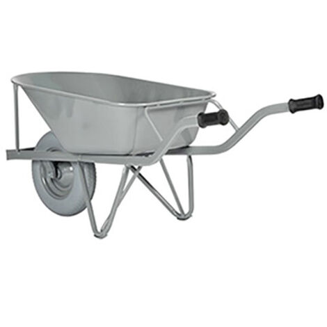 LEICHTE GARTENSCHUBKARRE VERZINKT 80 L / 130 KG ROBUST LEICHTE GARTENSCHUBKARRE VERZINKT 80 L / 130 KG ROBUST