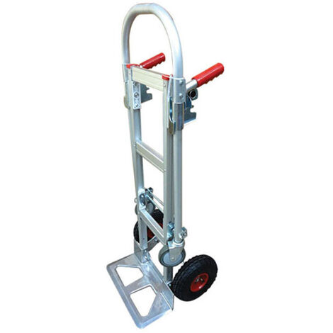 Sackkarre aus Aluminium - Tragfähigkeit 250kg / 350kg - Luftbereifte
